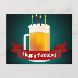 happy birthday postcard