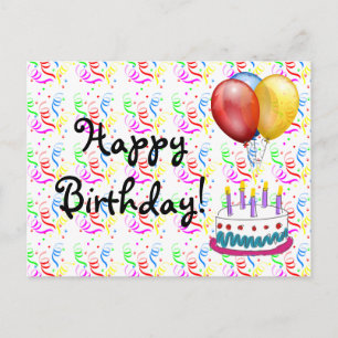 Happy Birthday Postcard