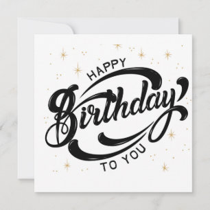 Happy Birthday Postcard