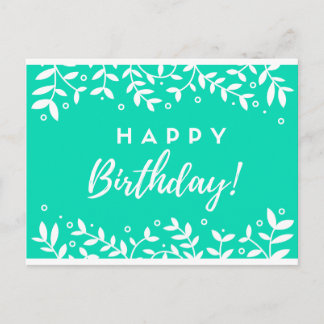 Happy Birthday Postcard