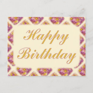 Happy Birthday Postcard