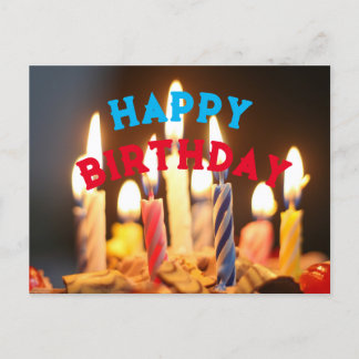 Happy Birthday Postcard