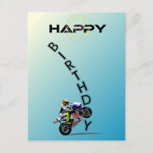 HAPPY BIRTHDAY. POSTCARD