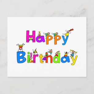 Happy Birthday Postcard