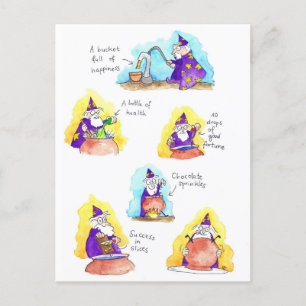 Happy Birthday postcard by Nicole Janes