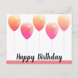 Happy birthday postcards