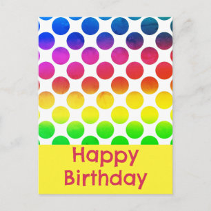 Happy birthday postcards
