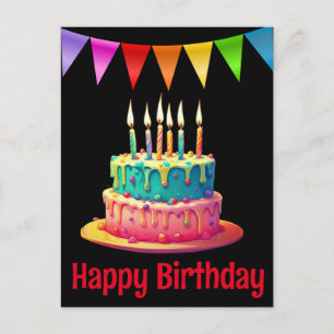 Happy birthday postcards