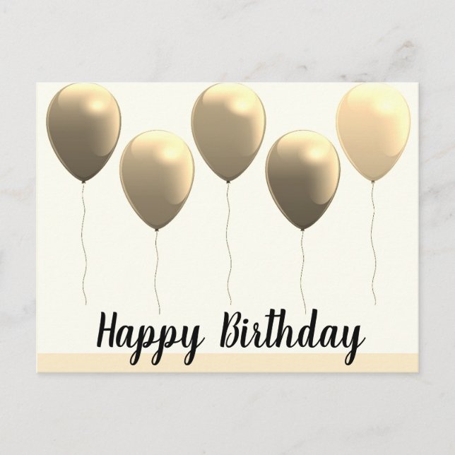Happy birthday postcards (Front)