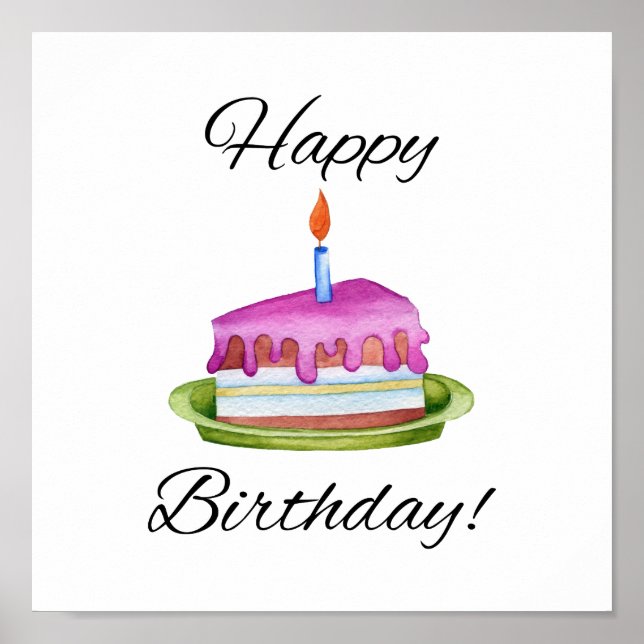 Happy Birthday! Poster (Front)