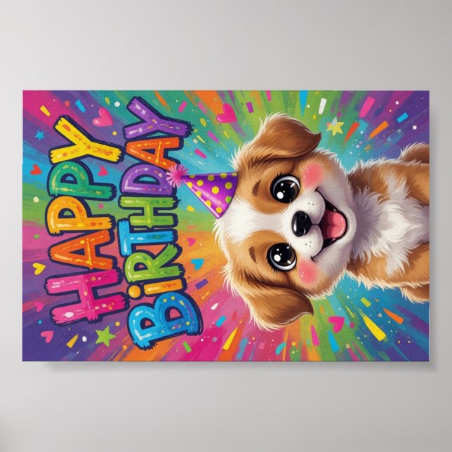Happy Birthday  Poster (Front)