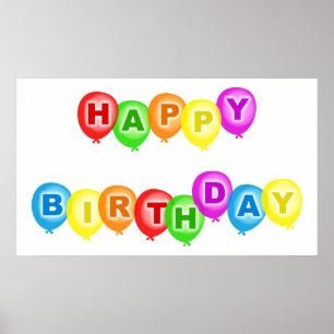 Happy Birthday Poster