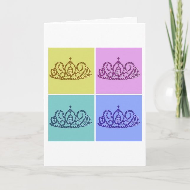 Happy Birthday Princess Card (Front)