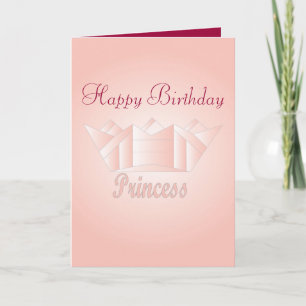 Happy Birthday Princess Card