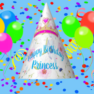 Happy Birthday Princess Paper Party Hat