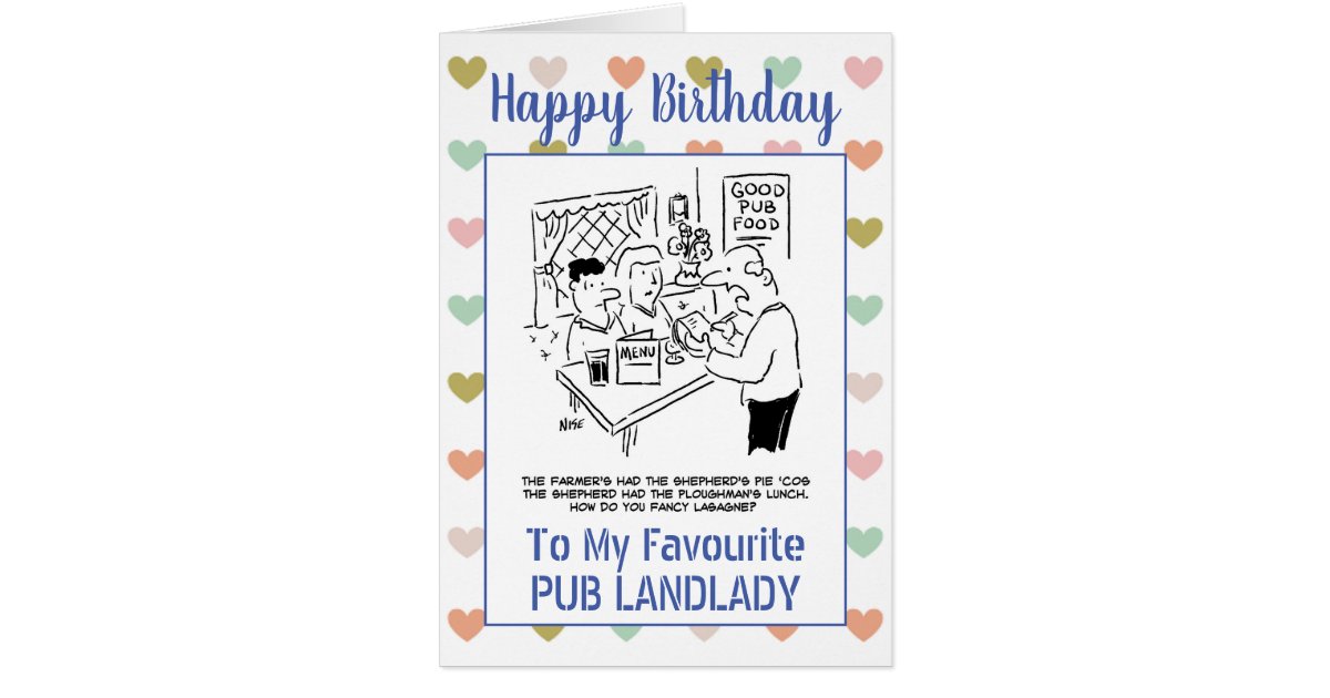 How To Become A Landlady Of A Pub