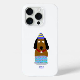 Happy Birthday Pup Apple iPhone 15 Pro Case