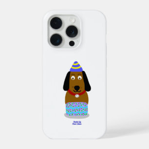 Happy Birthday Pup Apple iPhone 15 Pro Case