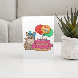 Happy Birthday Puppy Card