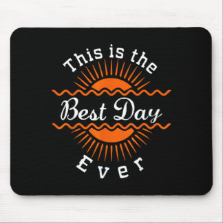 Happy Birthday Quote Sun Lover Mouse Mat