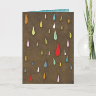 Happy Birthday Rain Card