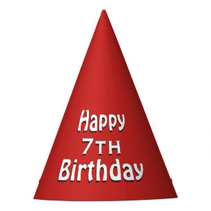 Happy Birthday Red Party Hat