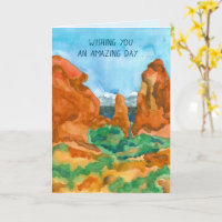 Happy Birthday Red Rock Moab Mountains