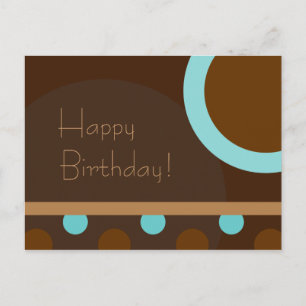 Happy Birthday! Retro 103 Postcard