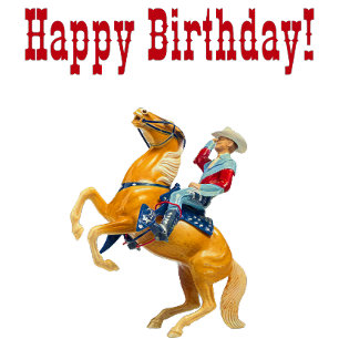 Happy Birthday! Rodeo Cowboy