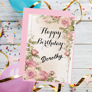 Happy Birthday Romantic Invitation