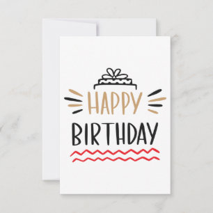 Happy Birthday RSVP Card