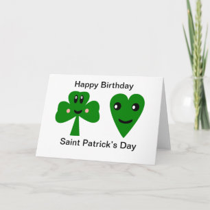 Happy Birthday: Saint Patrick’s Day Card