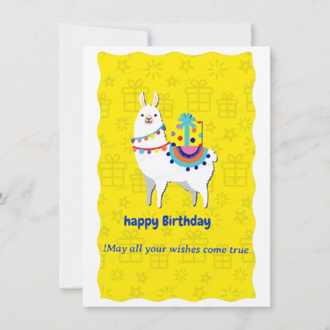  happy birthday save the date (Front)