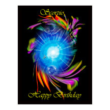 Happy Birthday  Scorpio - Skorpion