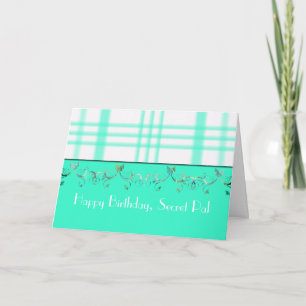 Happy Birthday Secret Pal Card