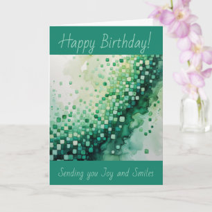 Happy Birthday – Sending You Joy and Smiles Card