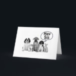 HAPPY BIRTHDAY **SISTER** BEST ON YET! CARD<br><div class="desc">THESE SWEET DOGS ARE SO EXCITED TO SEND THIS CARD TO "YOUR SISTER" AND TO SAY "HAPPY BIRTHDAY!" IN SECONDS YOU CAN CHANGE IT TO "ANYONE YOU WISH" EVEN THOUGH I WILL BE MAKING MORE AT THIS STORE FOR BROTHER AND DAD AND MOM!!!! THANKS FOR STOPPING BY ONE OF MY...</div>