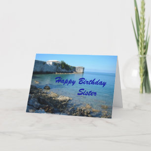 Happy Birthday Sister Card