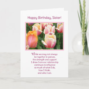 Happy Birthday, Sister! Card