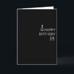 Happy Birthday Sister minimalistic Simple  Card<br><div class="desc">This design may be personalised by choosing the Edit Design option. You may also transfer onto other items. Contact me at colorflowcreations@gmail.com or use the chat option at the top of the page if you wish to have this design on another product or need assistance. See more of my designs...</div>