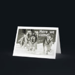 HAPPY BIRTHDAY **SISTER** ON OUR WAY!!! CARD<br><div class="desc">THESE MUSHING DOGS ARE RACING TO "YOUR SISTER" TO SAY "HAPPY BIRTHDAY!" IN SECONDS YOU CAN CHANGE IT TO "ANYONE YOU WISH" EVEN THOUGH I WILL BE MAKING MORE AT THIS STORE FOR BROTHER AND DAD AND MOM!!!! THANKS FOR STOPPING BY ONE OF MY EIGHT STORES!!!!</div>