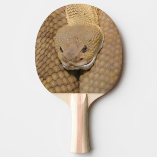 Happy Birthday Snake Ping Pong Paddle