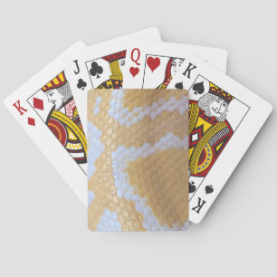 Happy Birthday Snake Playing Cards