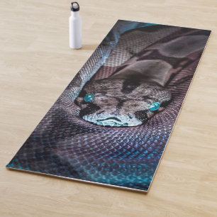 Happy Birthday Snake  Yoga Mat