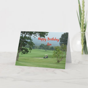 Happy Birthday Son Card