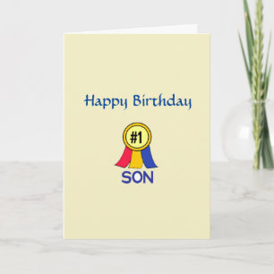 Happy Birthday Son Card