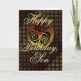 Happy Birthday Son Greeting Card