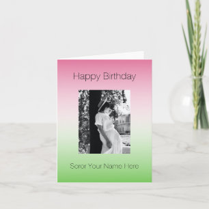 Happy Birthday Soror   AKA Sorority Gift Card