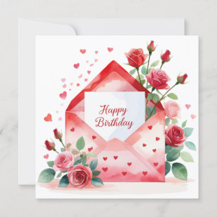 Happy birthday soulmate & friend greeting card