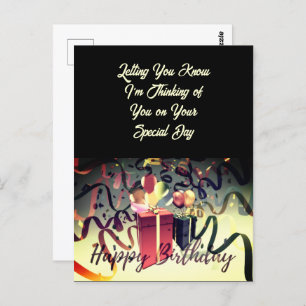  Happy Birthday  Special Day Postcard